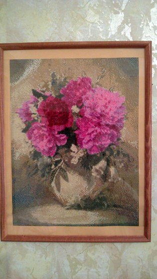 Работа «пионы»