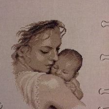 Работа «Мамина нежность»