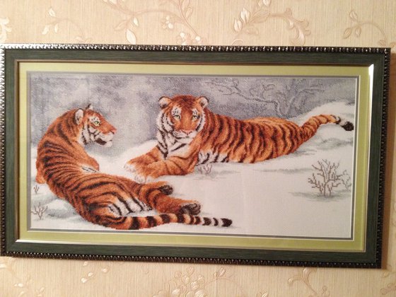 Работа «Тигры»