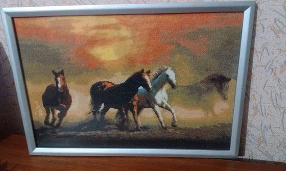 Работа «Лошадки»
