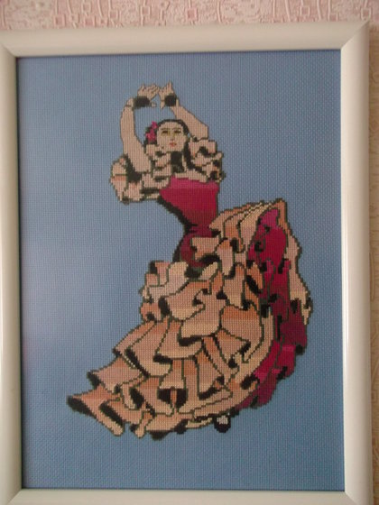 Работа «танец с костаньетами»