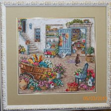 Работа «Дворик»