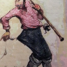 Работа «Подарок мужу рыбаку»