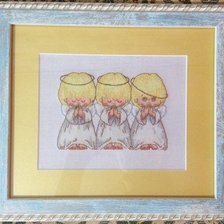 Работа «Три Ангелочка! Почти идеальный»