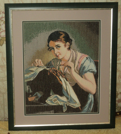 Работа «"Кружевница"»