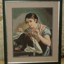 Работа «"Кружевница"»