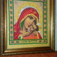 Работа «Пресвятая богородица Касперовская.»