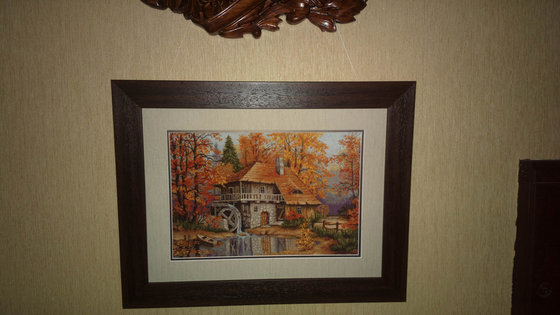 Работа «Осенний пейзаж»