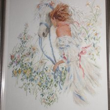 Работа «devushka c loshadju»