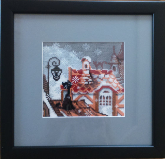 Работа «Коты на крыше»