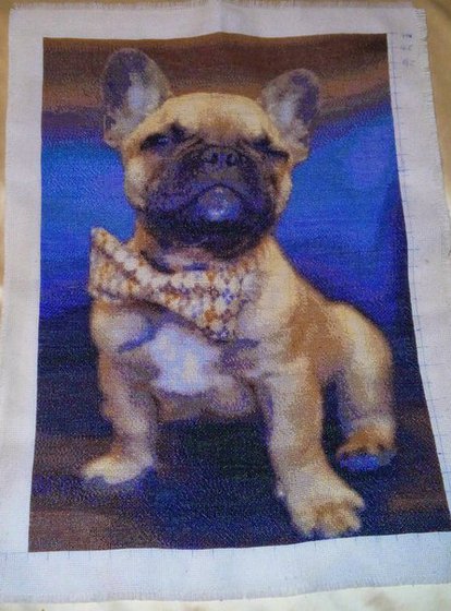 Работа «Французский бульдог»