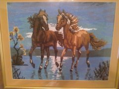 Работа «Кони»