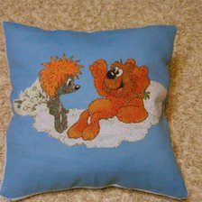 Работа «подушка "ТРЯМ"»