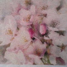 Работа «ЯБЛОНЯ В ЦВЕТУ. ВЕСНА»