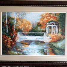 Работа «осень в парке»