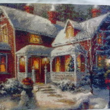 Работа «зимний вечер»