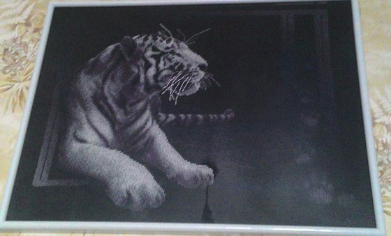 Работа «Белый тигр»