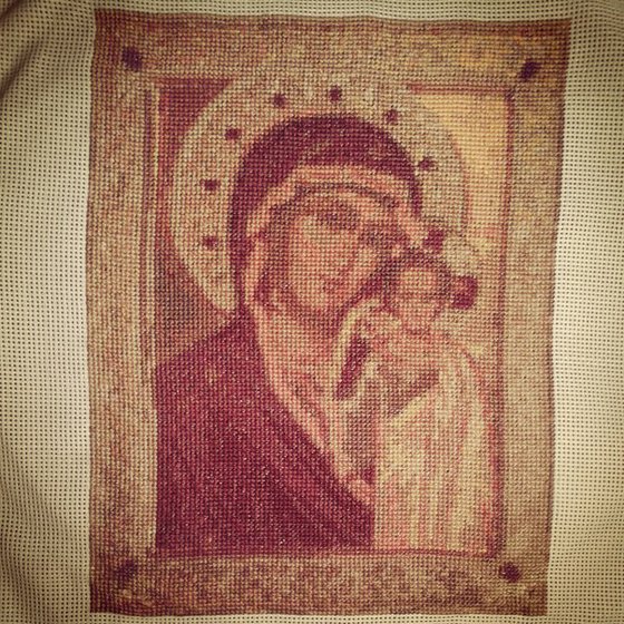 Работа «Матерь божья»