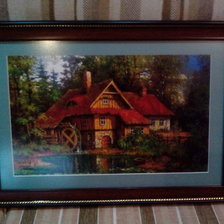 Работа «мельница в лесу»