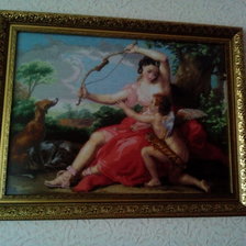 Работа «Диана и Купидон»