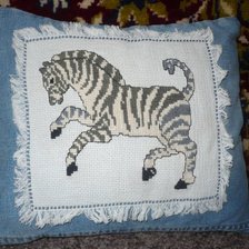 Работа «Маленькая зебра»