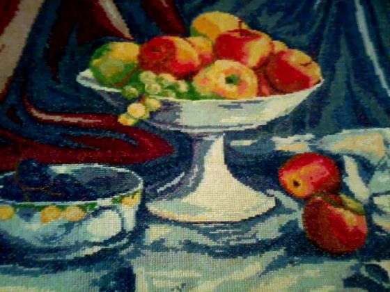 Работа «Натюрморт с фруктами»