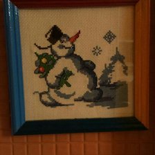 Работа «снеговик»