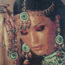 Работа «Восточная девушка»