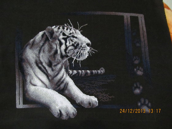 Работа «Белый тигр»