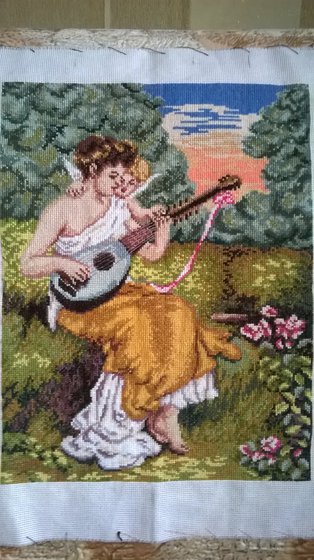 Работа «Ангельский дуэт»