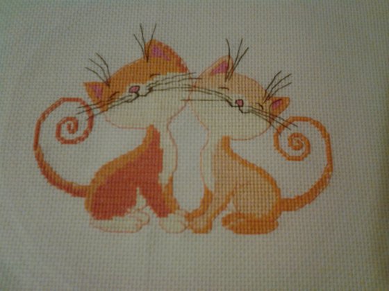 Работа «Влюбленные»