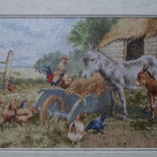 Работа «Утро в деревне.»