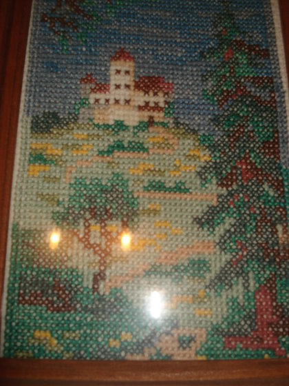 Работа «Замок на горе»