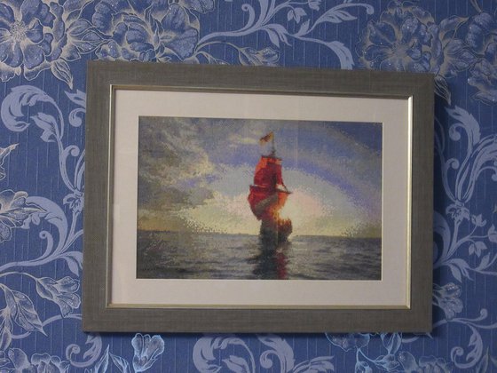 Работа «Алый парус»