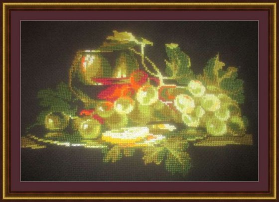 Работа «Натюрмортик с лимоном от Риолис»