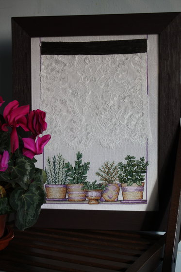 Работа «Цветы Прованса»