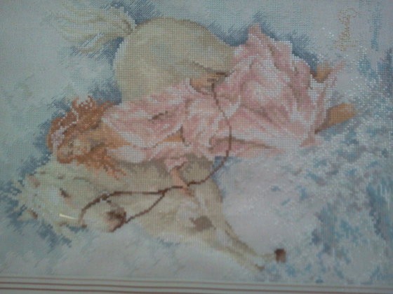 Работа «девушка с лошадью»