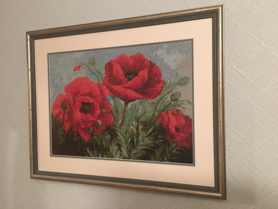 Работа «Маки»