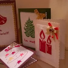 Работа «открытки к рождеству»