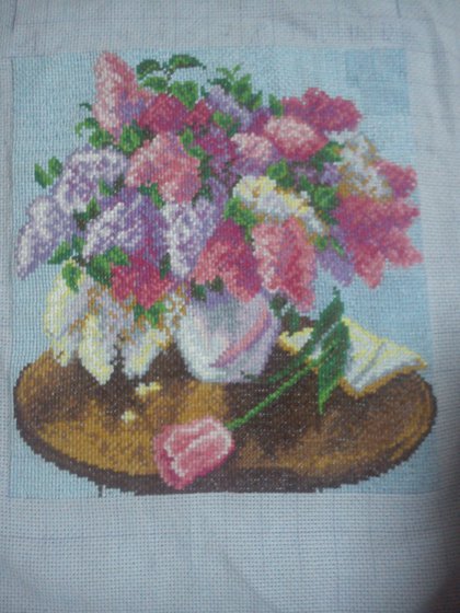 Работа «Сирень»