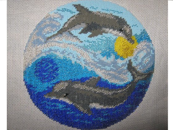 Работа «Дельфины Инь-Ян»