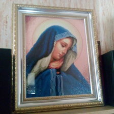 Работа «Мадонна Долороса (мозаика)»