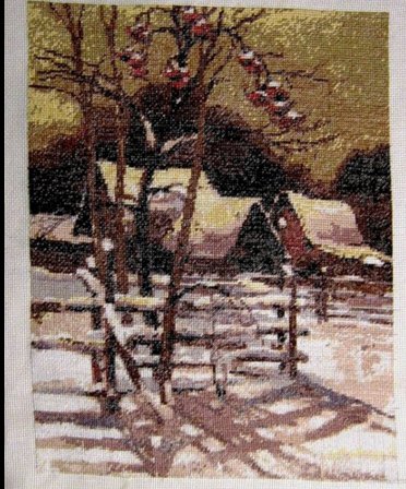 Работа «Зима»