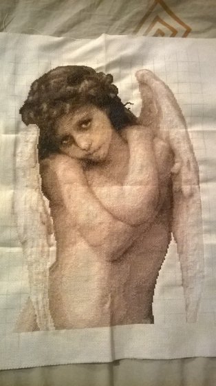 Работа «Ангел набор Золотое Руно»