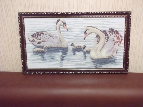 Работа «Лебеди»