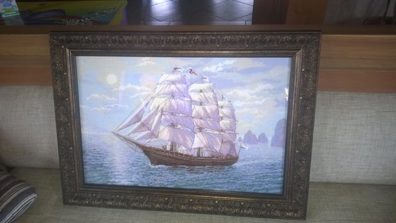 Работа «Парусник»