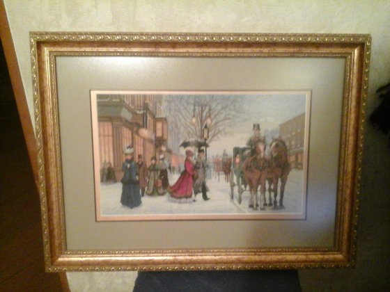 Работа «вторая из серии Изящный век»