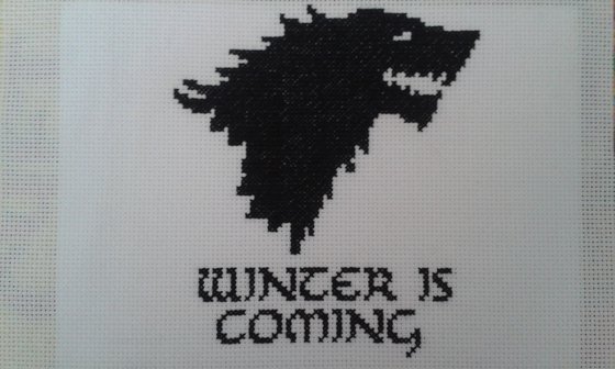 Работа «Зима близко»