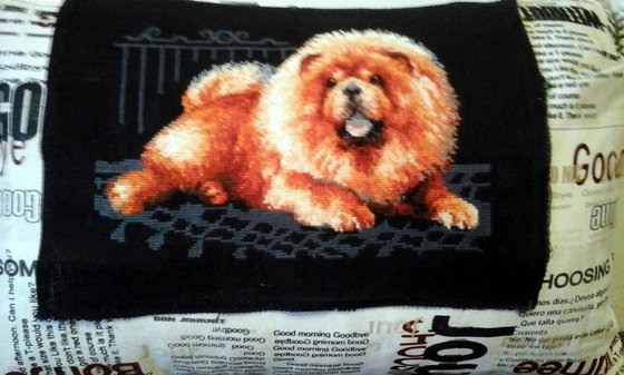 Работа «Чау- чау (набор Риолис)»