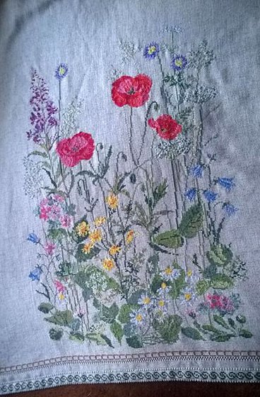 Работа «Заготовка для блузки»